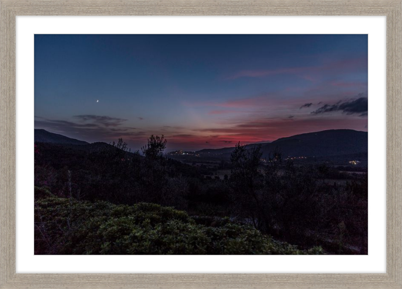 Dusk in Tuscany
