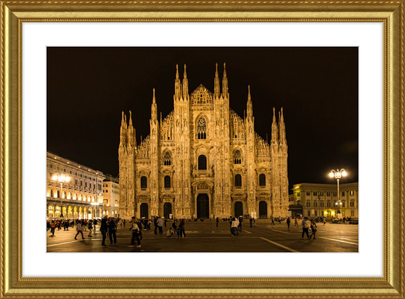 Milan Duomo at Night