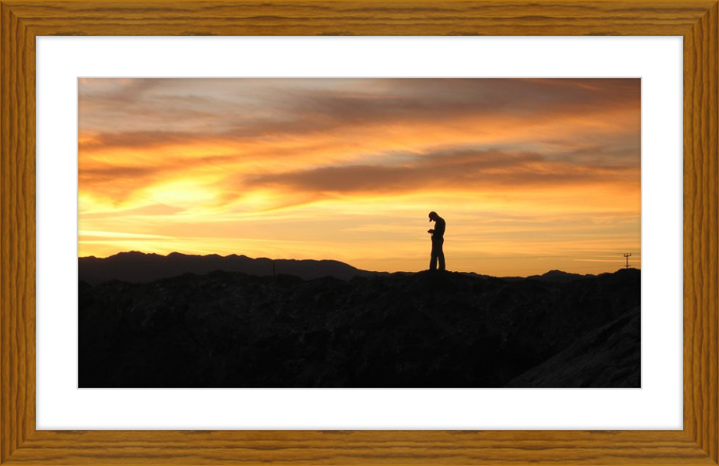 Sunset Salt Flats
