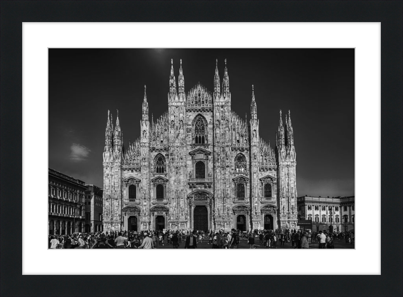 Milan Duomo - B&W