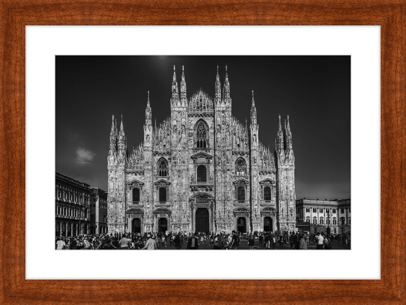Milan Duomo - B&W