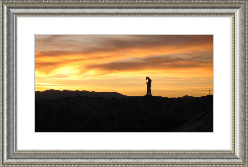 Sunset Salt Flats