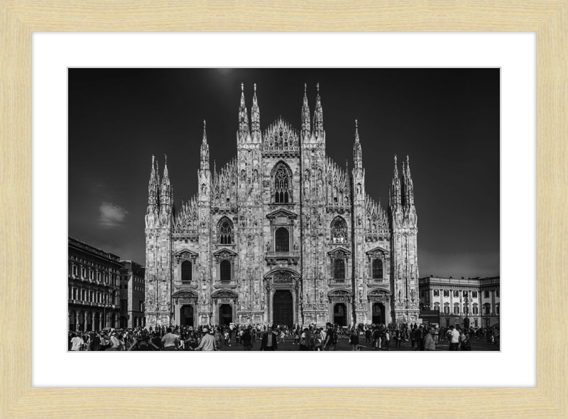 Milan Duomo - B&W