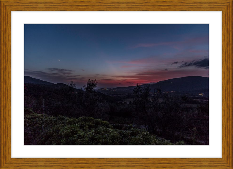 Dusk in Tuscany