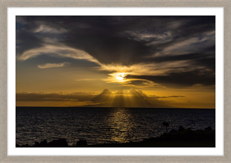 Golden Sunset in Maui