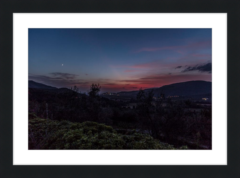 Dusk in Tuscany