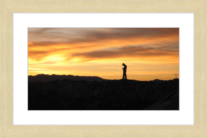 Sunset Salt Flats