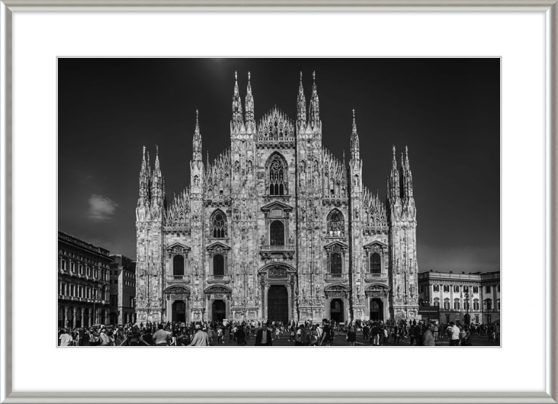 Milan Duomo - B&W