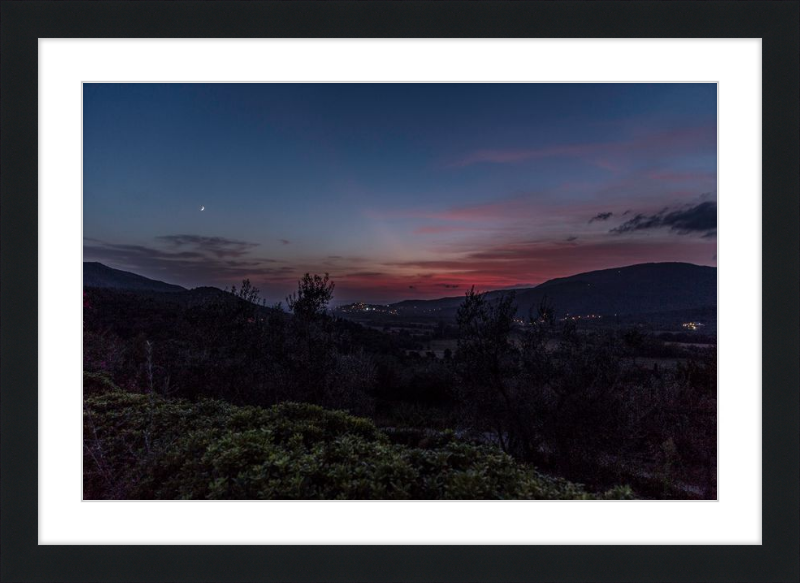 Dusk in Tuscany