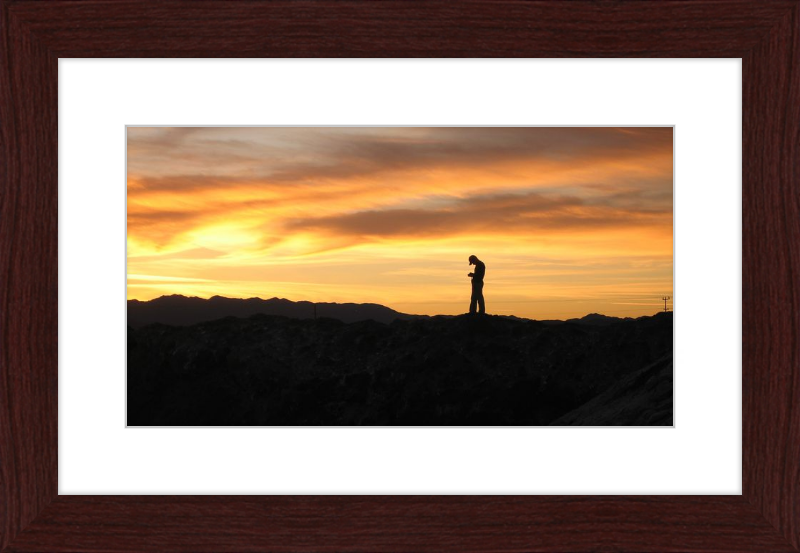 Sunset Salt Flats
