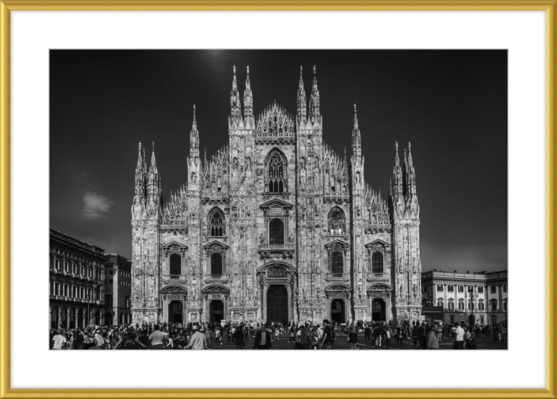 Milan Duomo - B&W