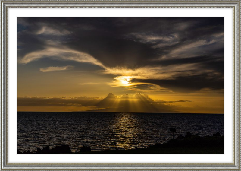 Golden Sunset in Maui