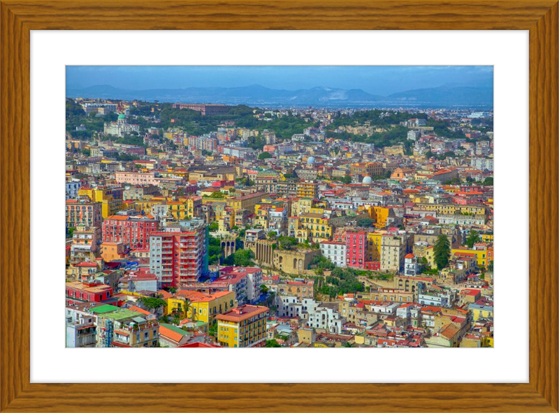 Colorful Naples, Italy