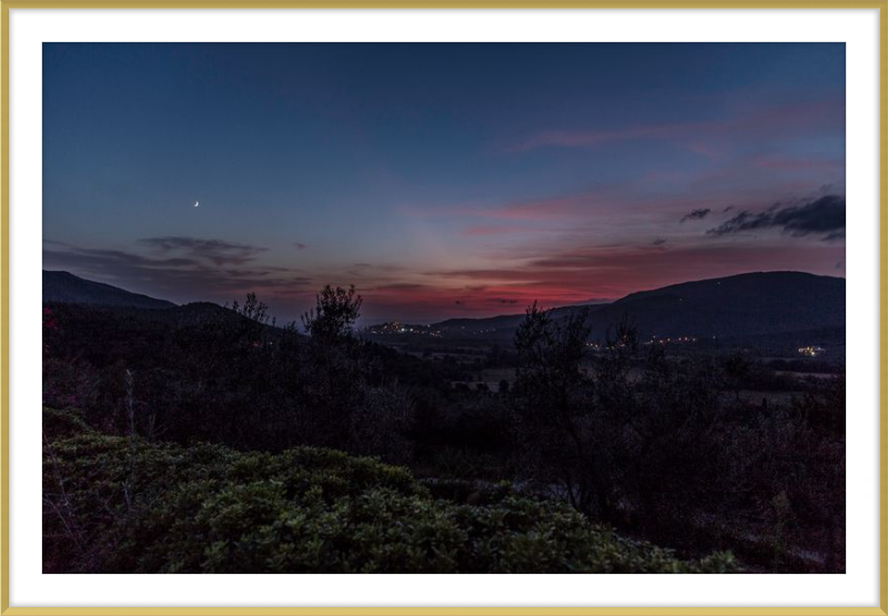 Dusk in Tuscany