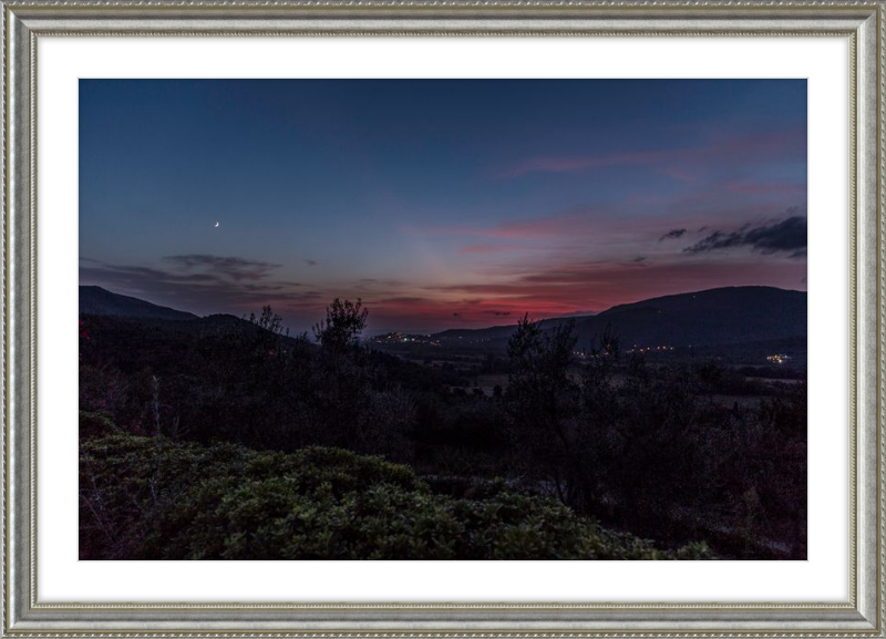 Dusk in Tuscany