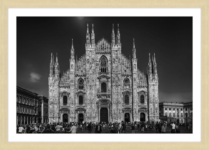 Milan Duomo - B&W