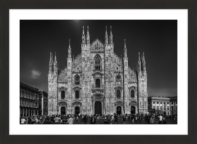 Milan Duomo - B&W