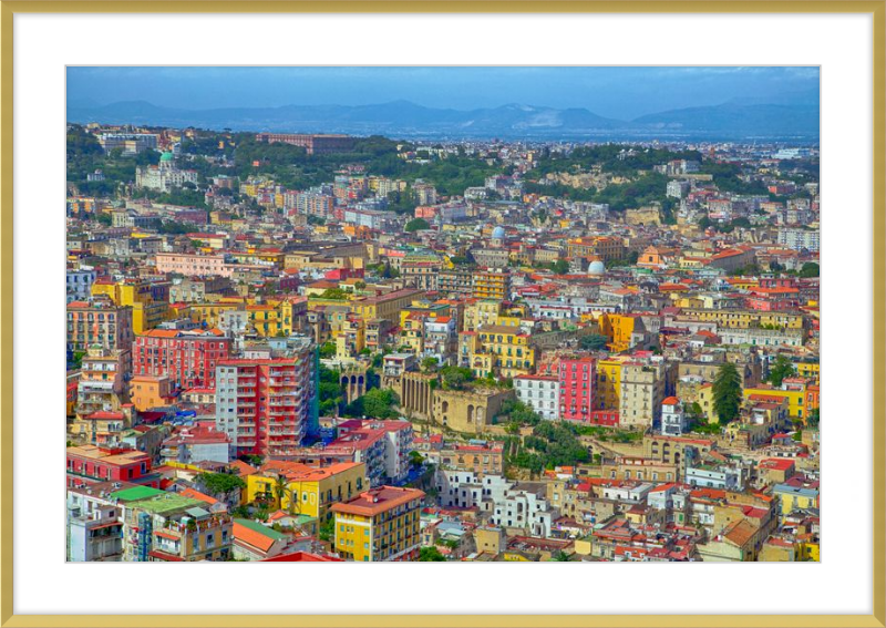 Colorful Naples, Italy