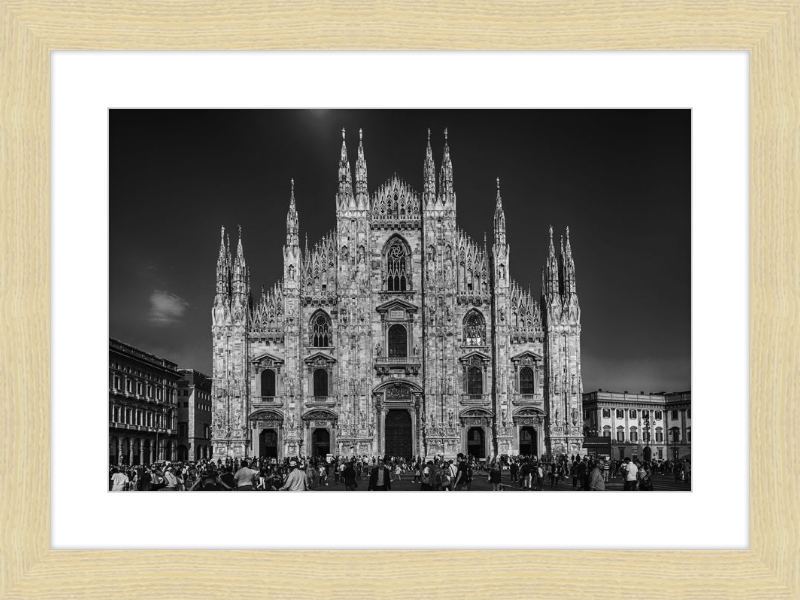 Milan Duomo - B&W