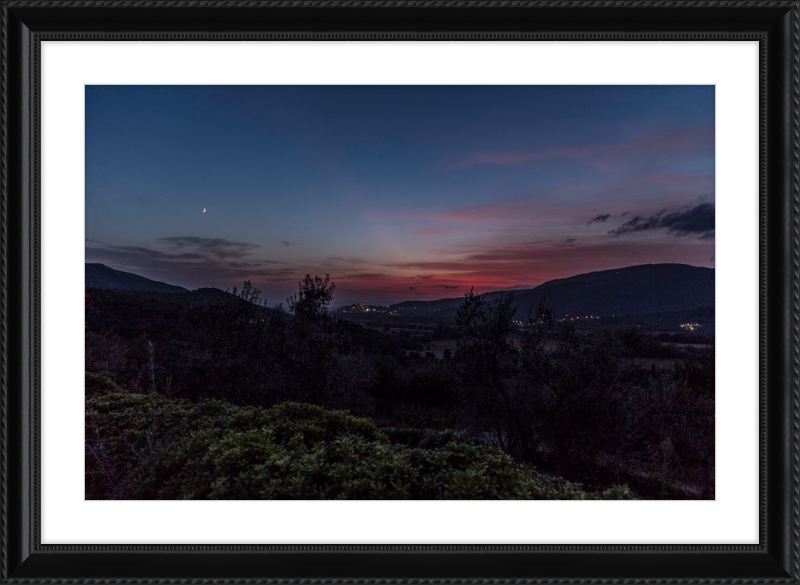 Dusk in Tuscany