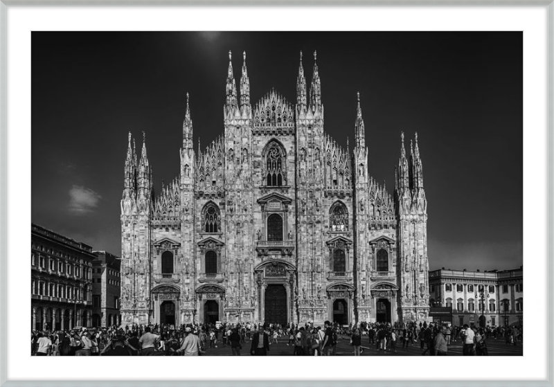 Milan Duomo - B&W