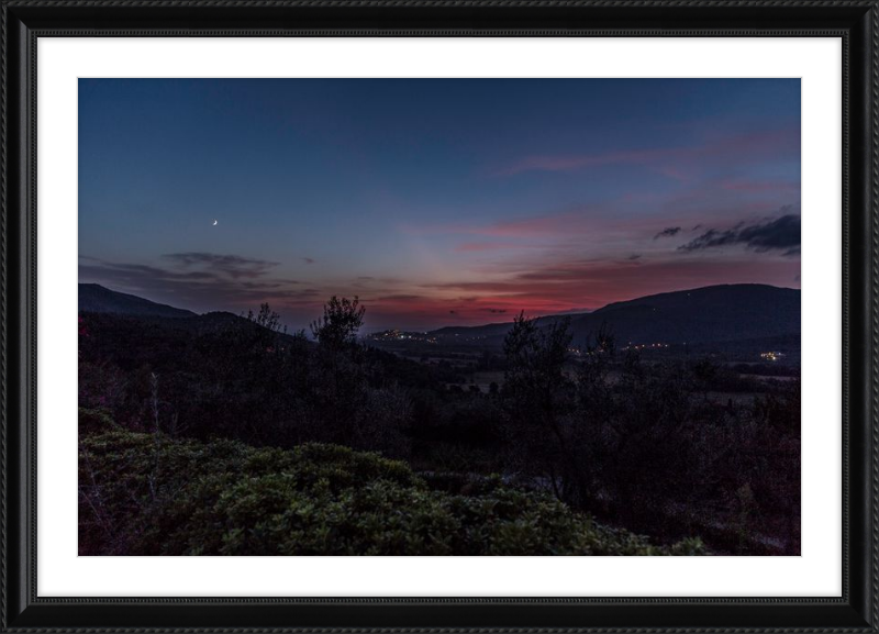 Dusk in Tuscany