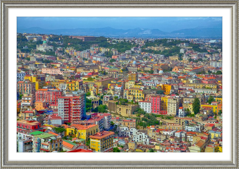 Colorful Naples, Italy