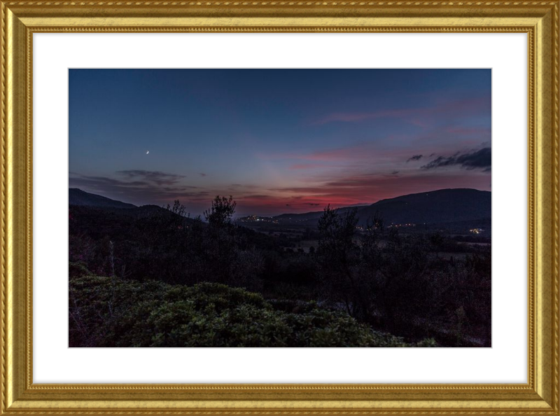 Dusk in Tuscany