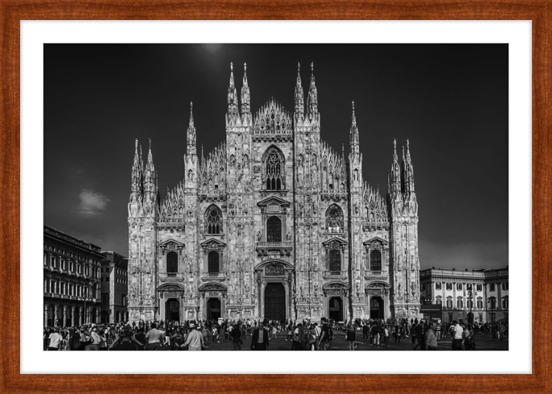 Milan Duomo - B&W