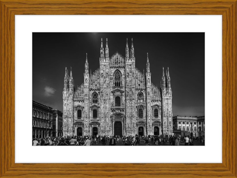 Milan Duomo - B&W