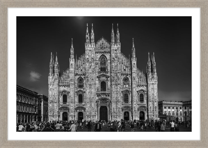 Milan Duomo - B&W