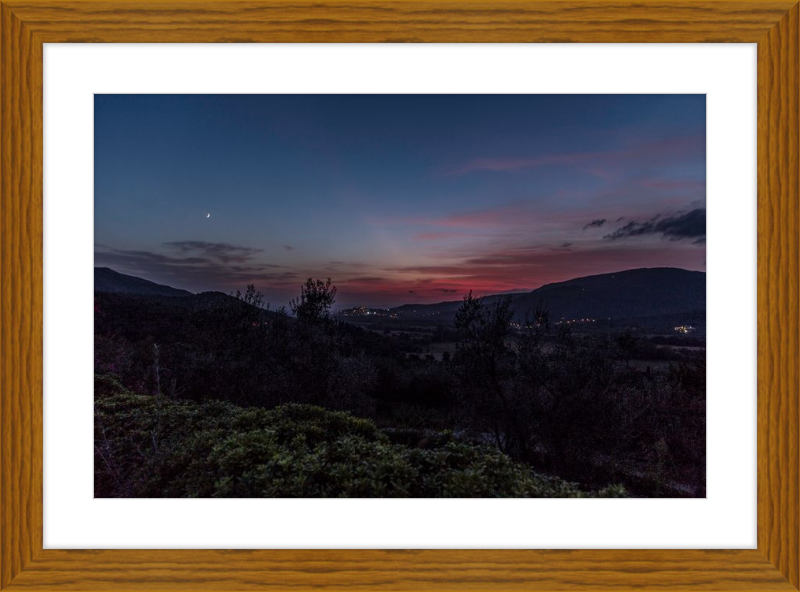 Dusk in Tuscany