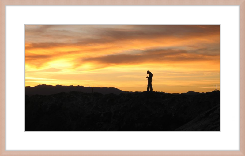 Sunset Salt Flats