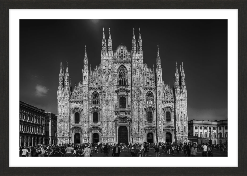 Milan Duomo - B&W