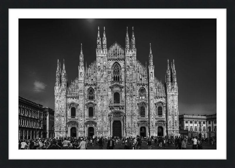 Milan Duomo - B&W