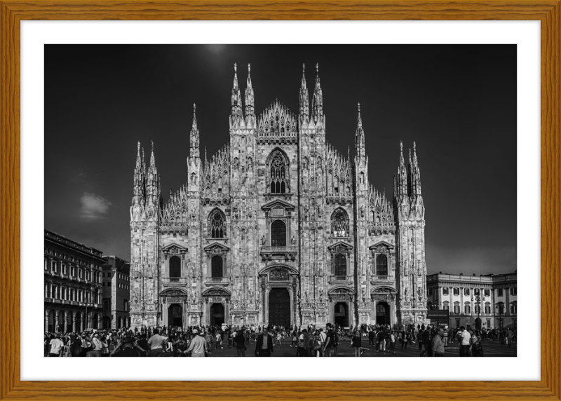 Milan Duomo - B&W