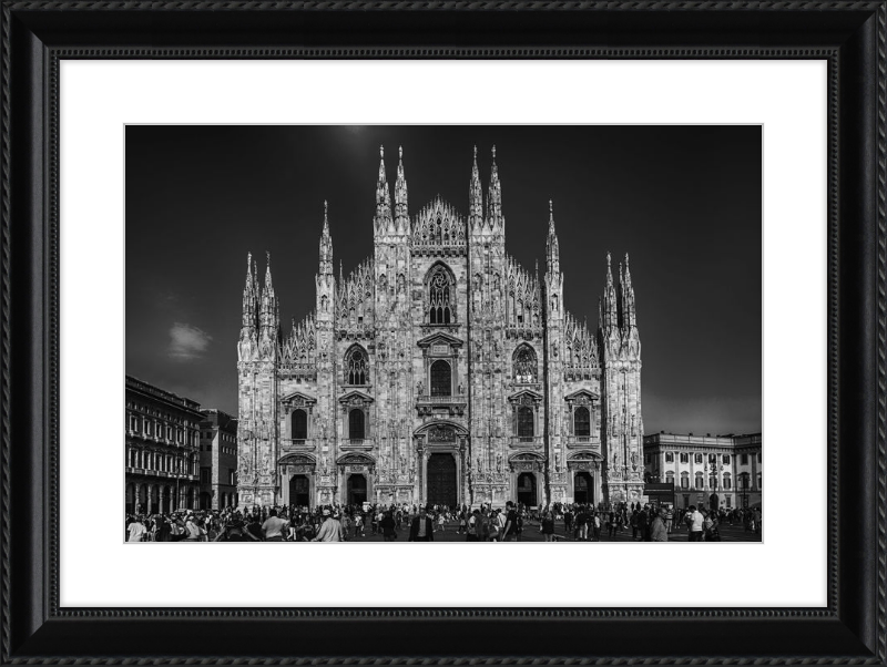Milan Duomo - B&W