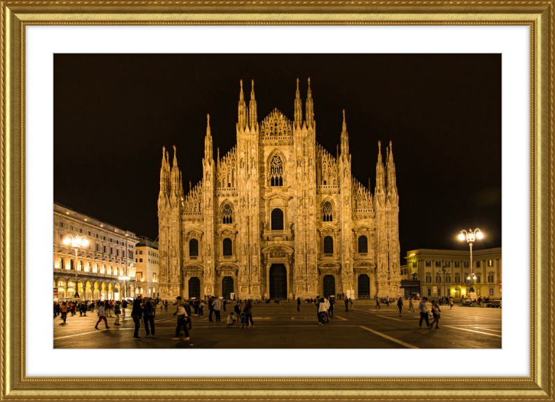 Milan Duomo at Night