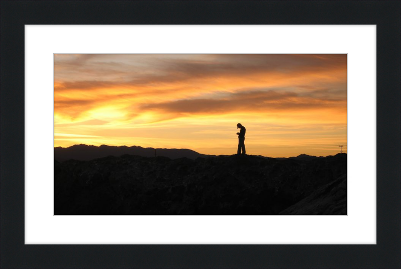 Sunset Salt Flats