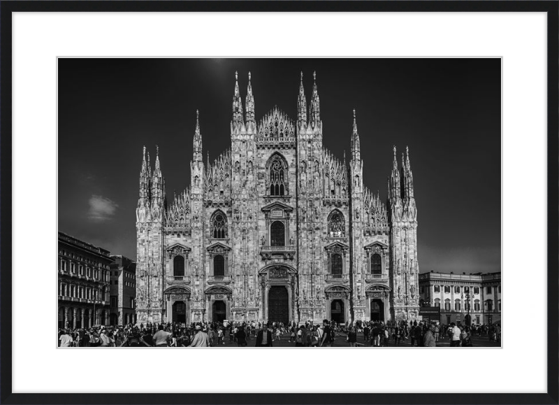 Milan Duomo - B&W