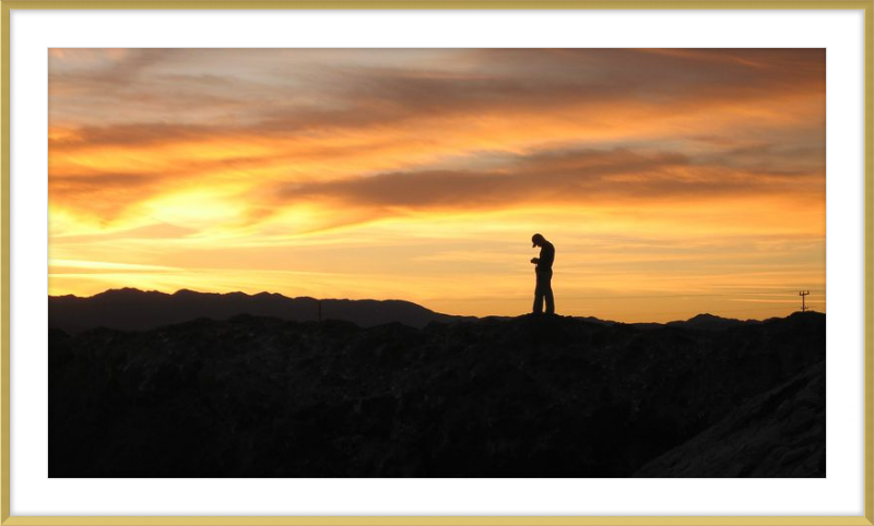Sunset Salt Flats