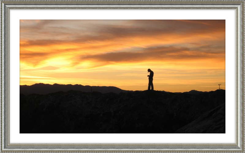 Sunset Salt Flats