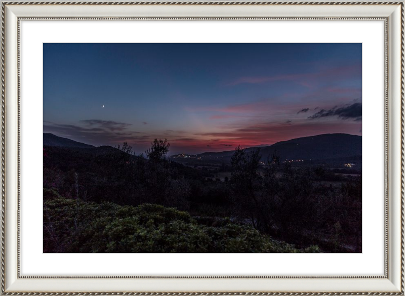 Dusk in Tuscany