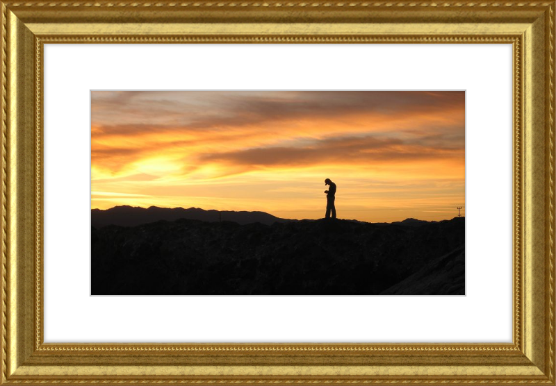 Sunset Salt Flats