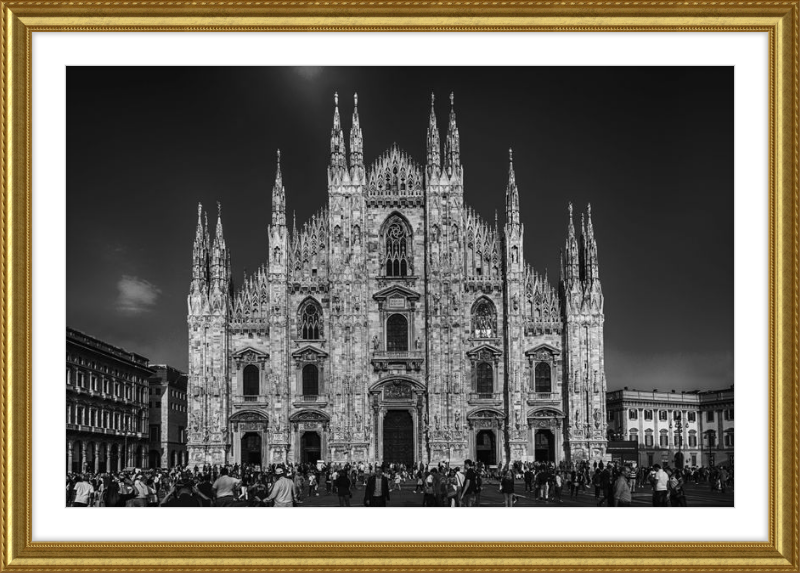Milan Duomo - B&W