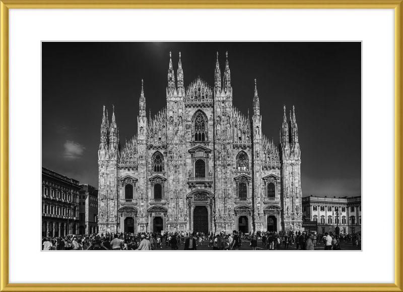 Milan Duomo - B&W