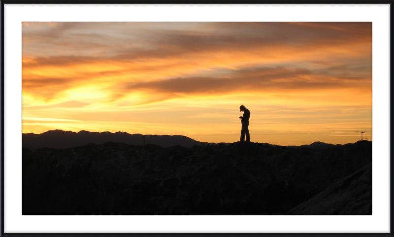 Sunset Salt Flats