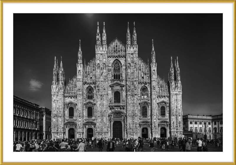 Milan Duomo - B&W