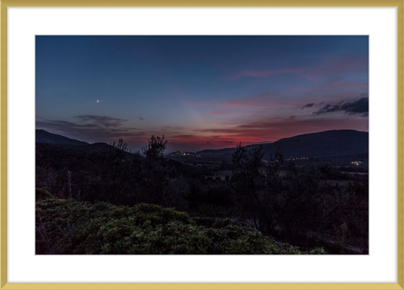 Dusk in Tuscany