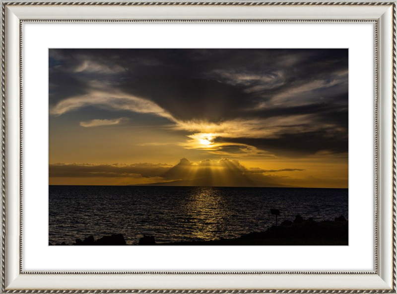 Golden Sunset in Maui